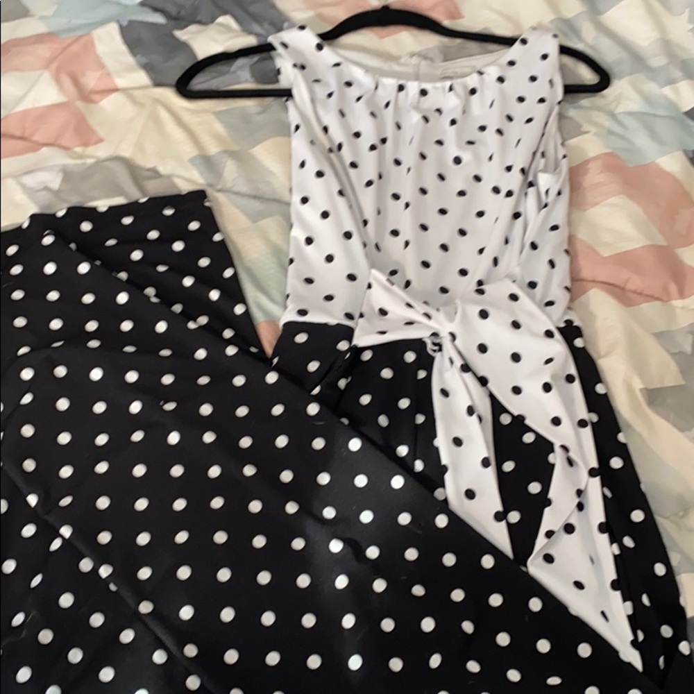 Polka dot jumpsuit
